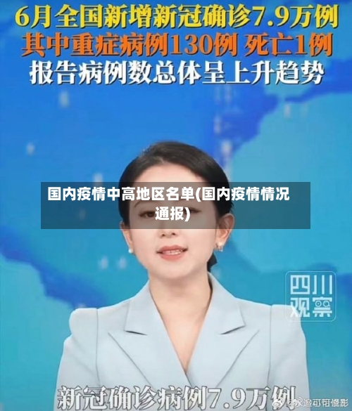 国内疫情中高地区名单(国内疫情情况通报)