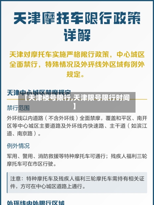 【天津楼号限行,天津限号限行时间】