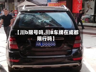 【川b限号吗,川B车牌在成都限行吗】-第2张图片