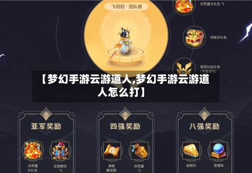 【梦幻手游云游道人,梦幻手游云游道人怎么打】