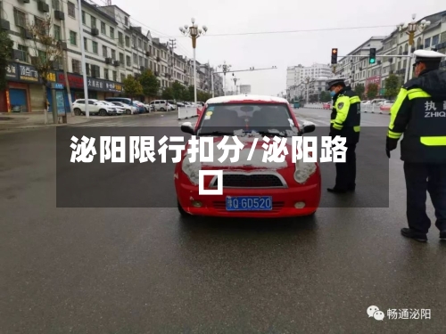 泌阳限行扣分/泌阳路口-第2张图片