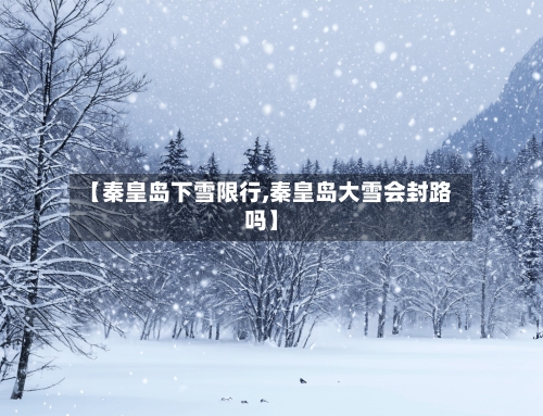 【秦皇岛下雪限行,秦皇岛大雪会封路吗】-第3张图片