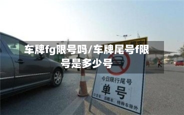 车牌fg限号吗/车牌尾号f限号是多少号-第2张图片