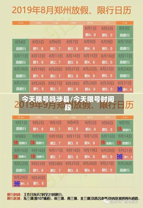 今天限号吗涉县/今天限号时间段