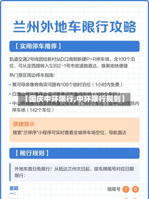 【国庆中环限行,中环限行规则】