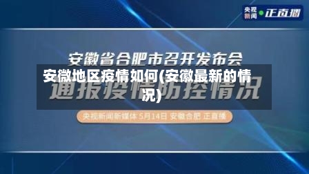 安微地区疫情如何(安徽最新的情况)