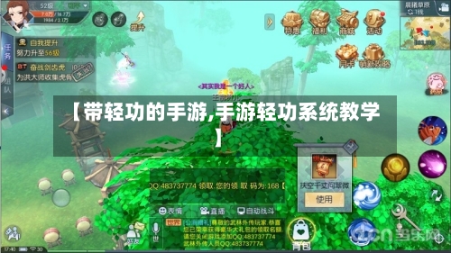 【带轻功的手游,手游轻功系统教学】